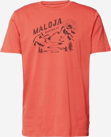 Maloja Functioneel shirt 'KorabM.' in Roze: voorkant