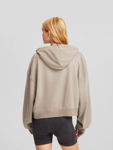 Sweat-shirt Bershka en beige