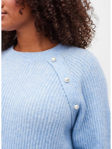 Zizzi Sweter w kolorze niebieski