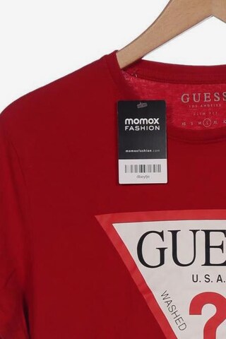 GUESS T-Shirt L in Rot