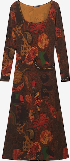 Desigual Dress 'ARKAN' in Chestnut brown / Dark green / Dark orange / Carmine red, Item view