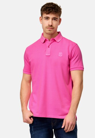 INDICODE JEANS Shirt ' Jorah ' in Pink: front