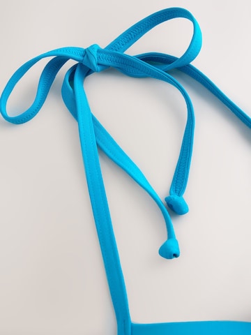 Next T-Shirt Bikinitop in Blau