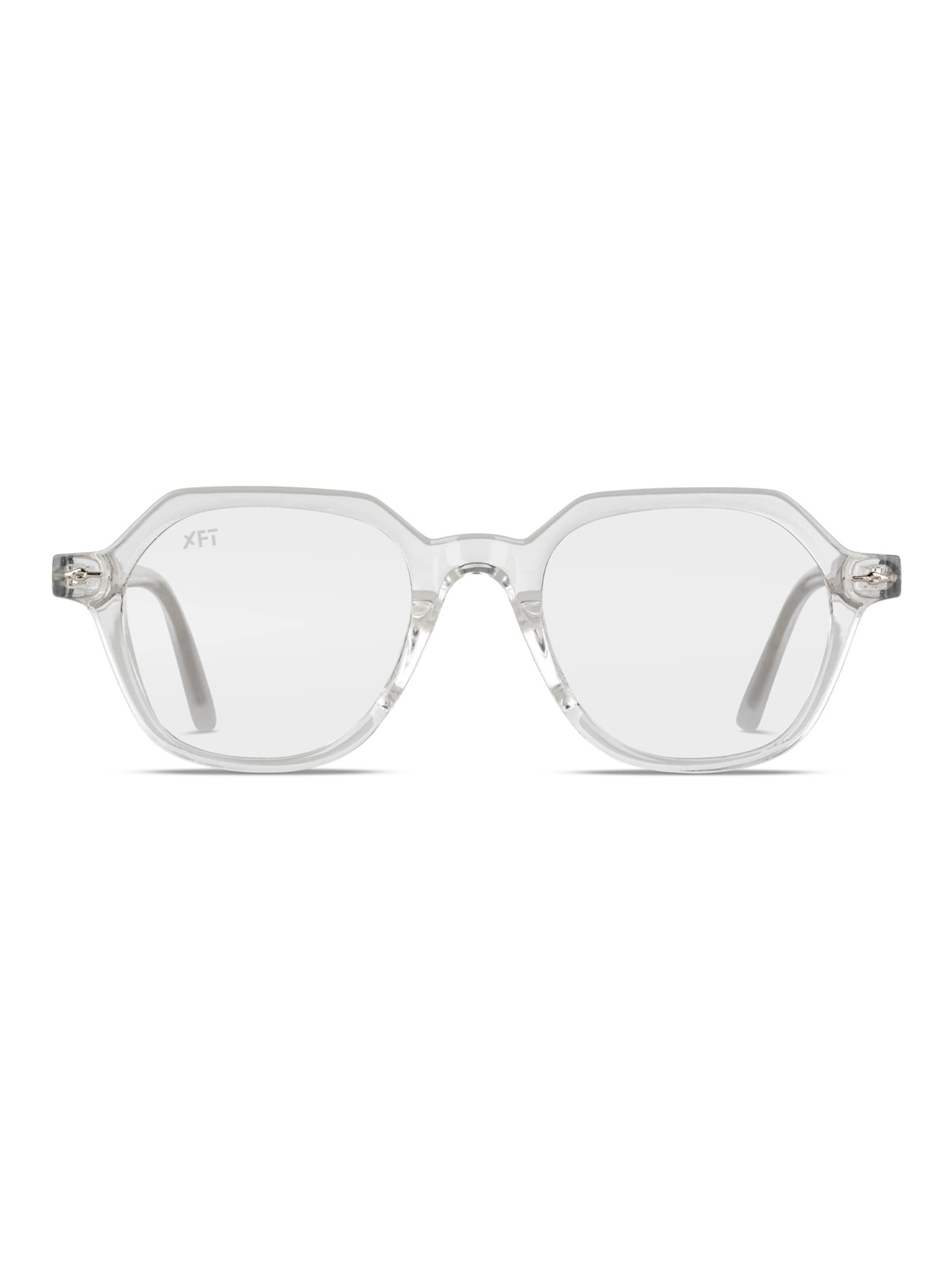X Frame Therapy Glasses 'Glitzospex Blue Light' in Transparent