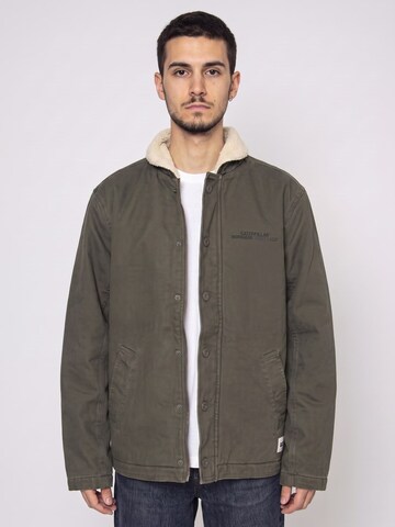 CAT Between-season jacket in Green