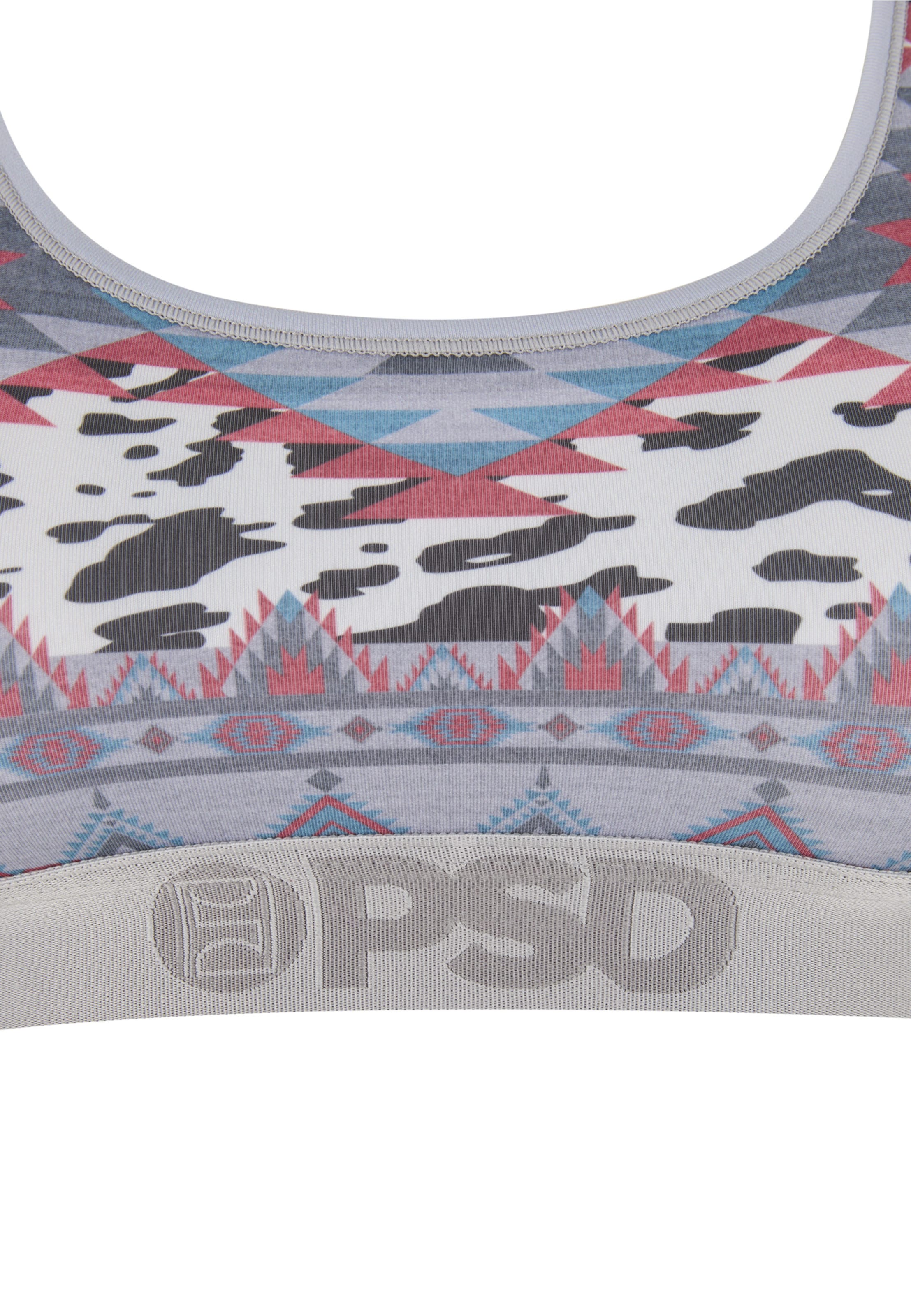 PSD Bustier BH 'Cowboy Serape' in Grau