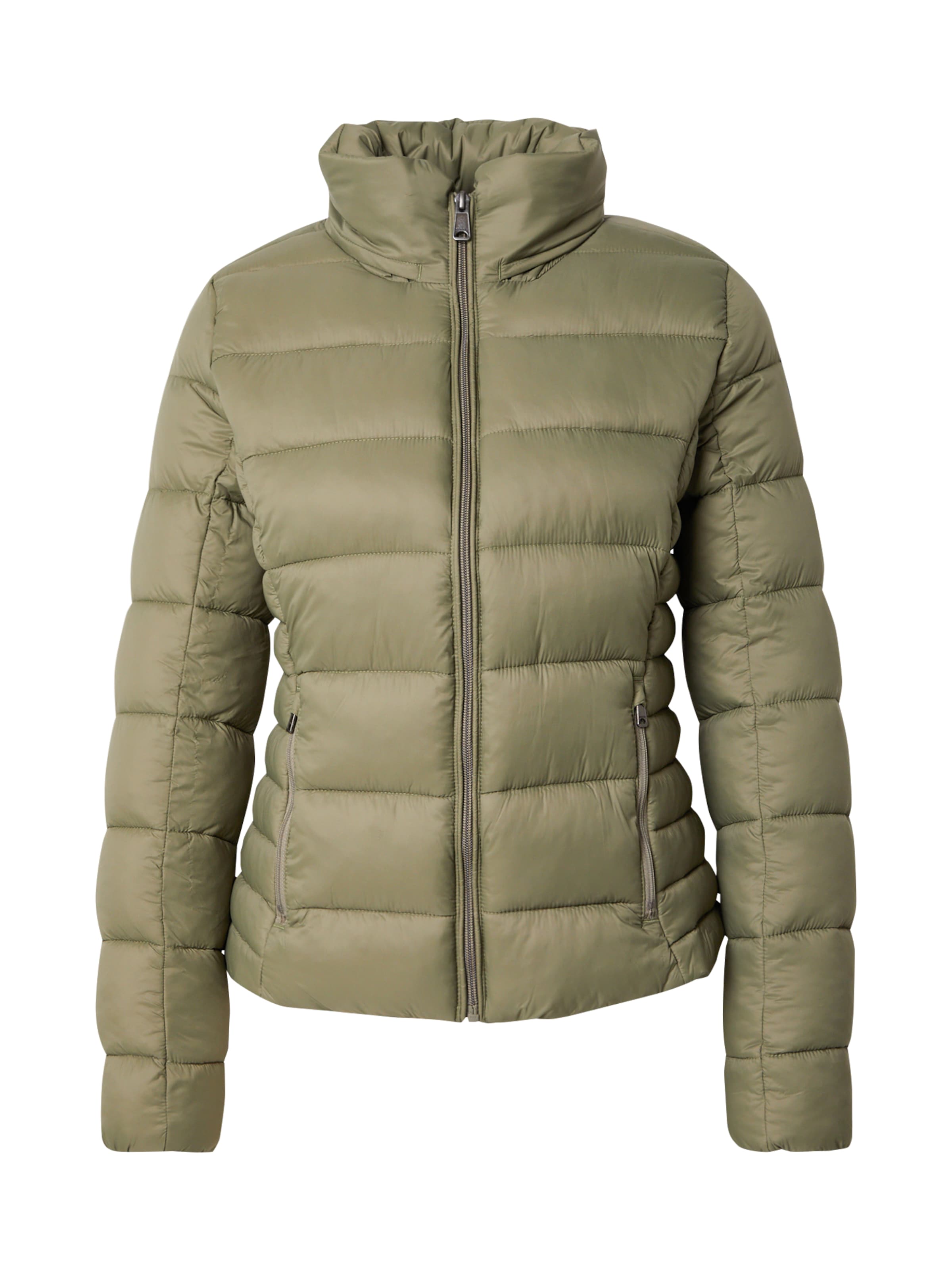 NAPAPIJRI Between-Season Jacket &#x27;ALMA&#x27; in Green: front