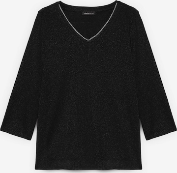 Pullover di Fiorella Rubino in nero: frontale