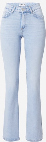 ONLY Flared Jeans 'BLUSH' in Blue: front