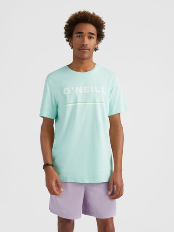 O'NEILL - Camisa 'Arrowhead' em azul: frente