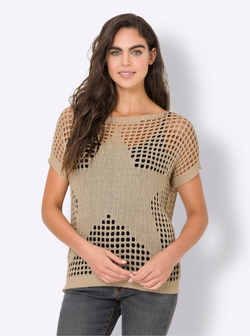 heine Pullover i beige: forside