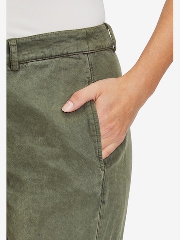 Tapered Pantaloni cu buzunare de la Cartoon pe verde