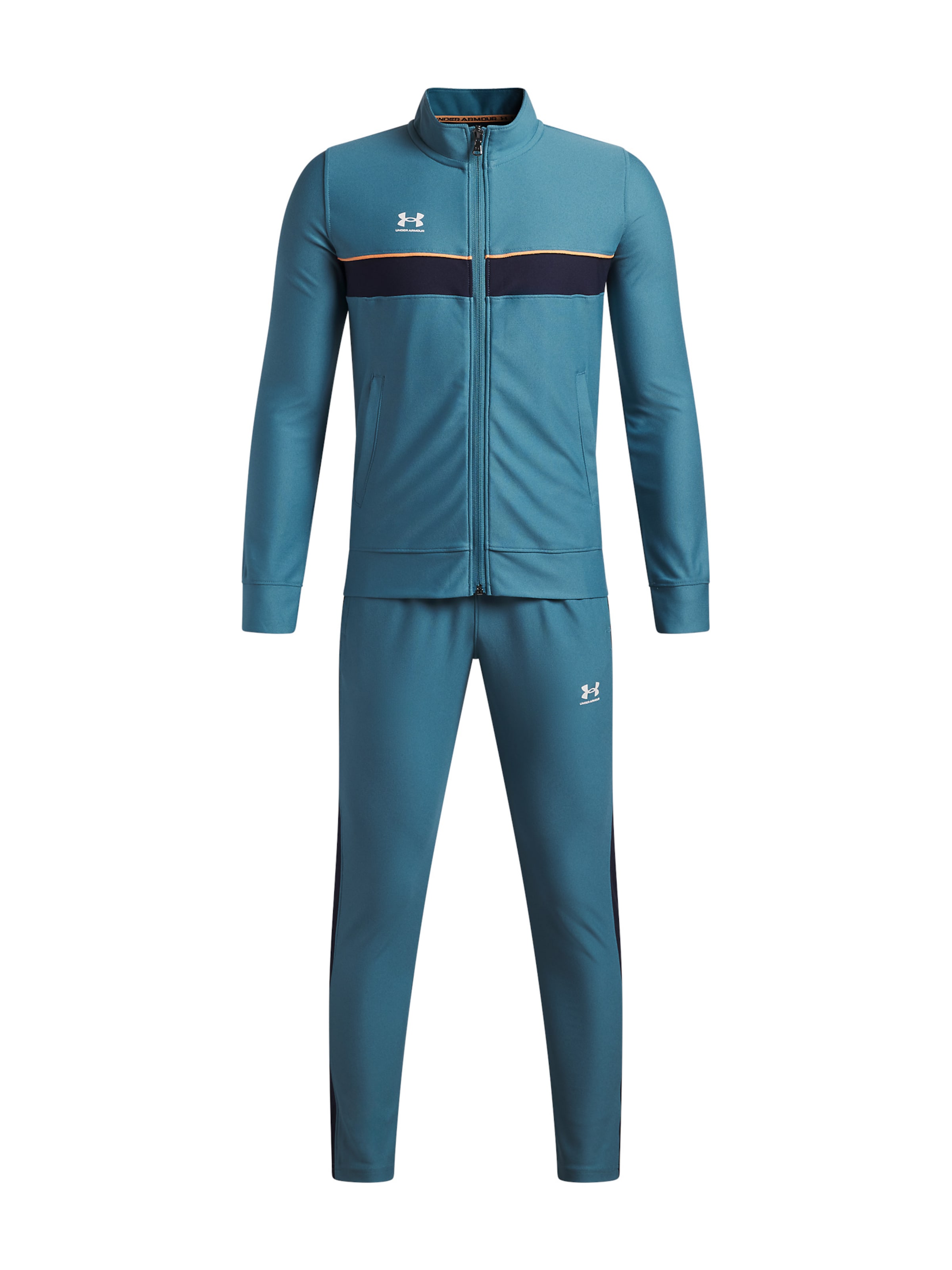 UNDER ARMOUR Trainingsanzug 'Challenger' in Blau: Vorderseite