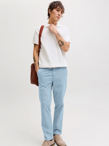 JACK & JONES regular Lærredsbukser i blå