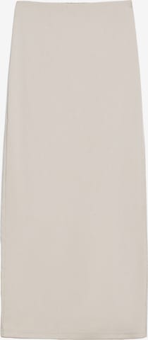 Bershka Nederdel i beige: forside