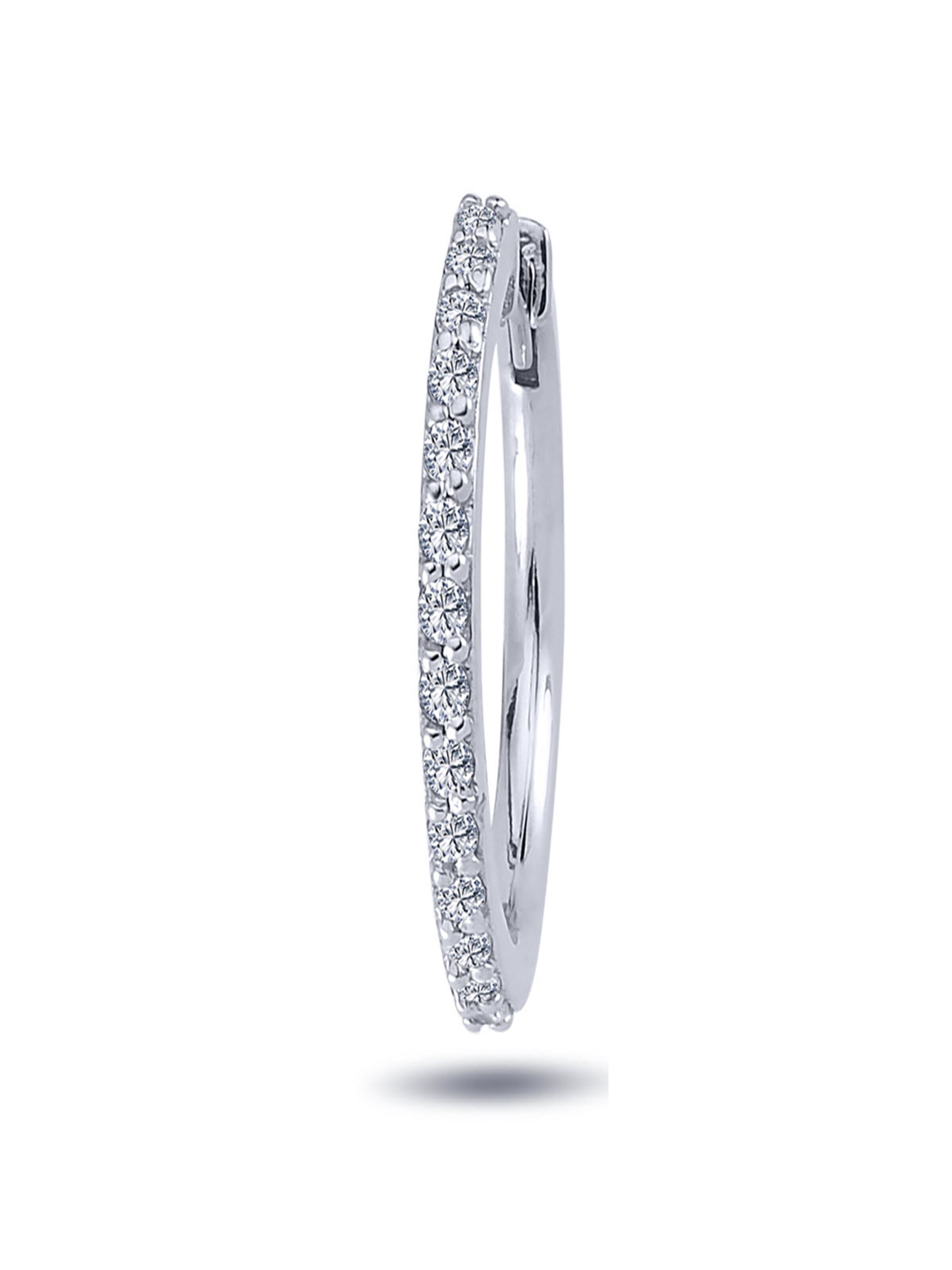 EinStein Diamant Ohrring‌‌‌‌‌‌‌ in Silber
