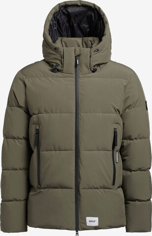 khujo Winter Jacket 'Turrel' in Green: front