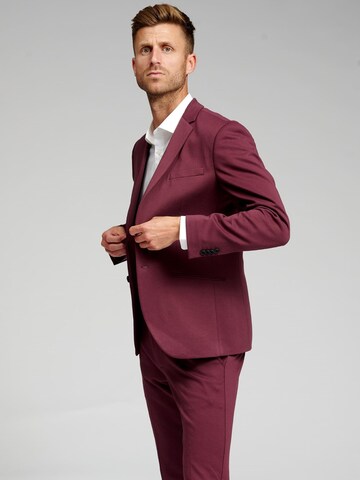 TeeShoppen Slim fit Suit Jacket in Purple