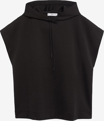 MANGO Sweatshirt 'NAOMI' in Schwarz: predná strana