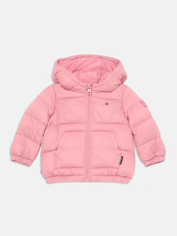 TOMMY HILFIGER Winterjacke 'TOMMY' in Pink: Vorderseite