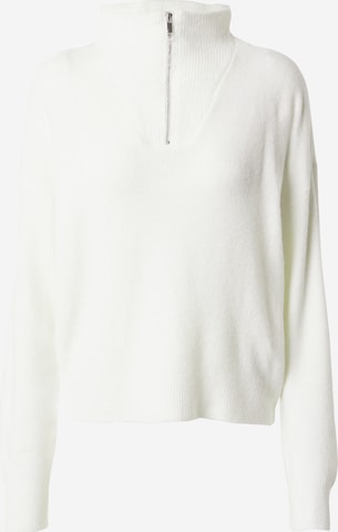 VERO MODA Sweater 'ELLYLEFILE' in White: front