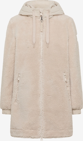 CECIL Between-Seasons Coat in White: front