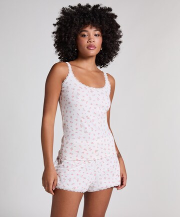 Hunkemöller Slaapshirt in Wit: voorkant