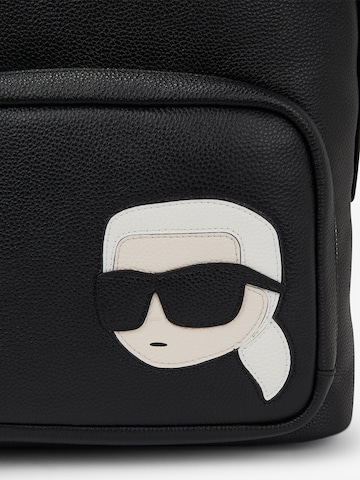 Karl Lagerfeld Backpack 'Ikonik 2.0' in Black