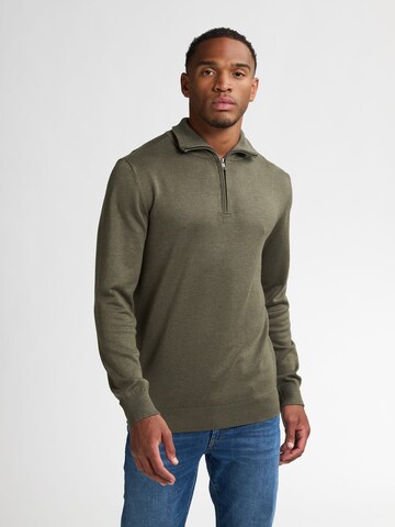 PETROL INDUSTRIES MEN Sweater in Green: front