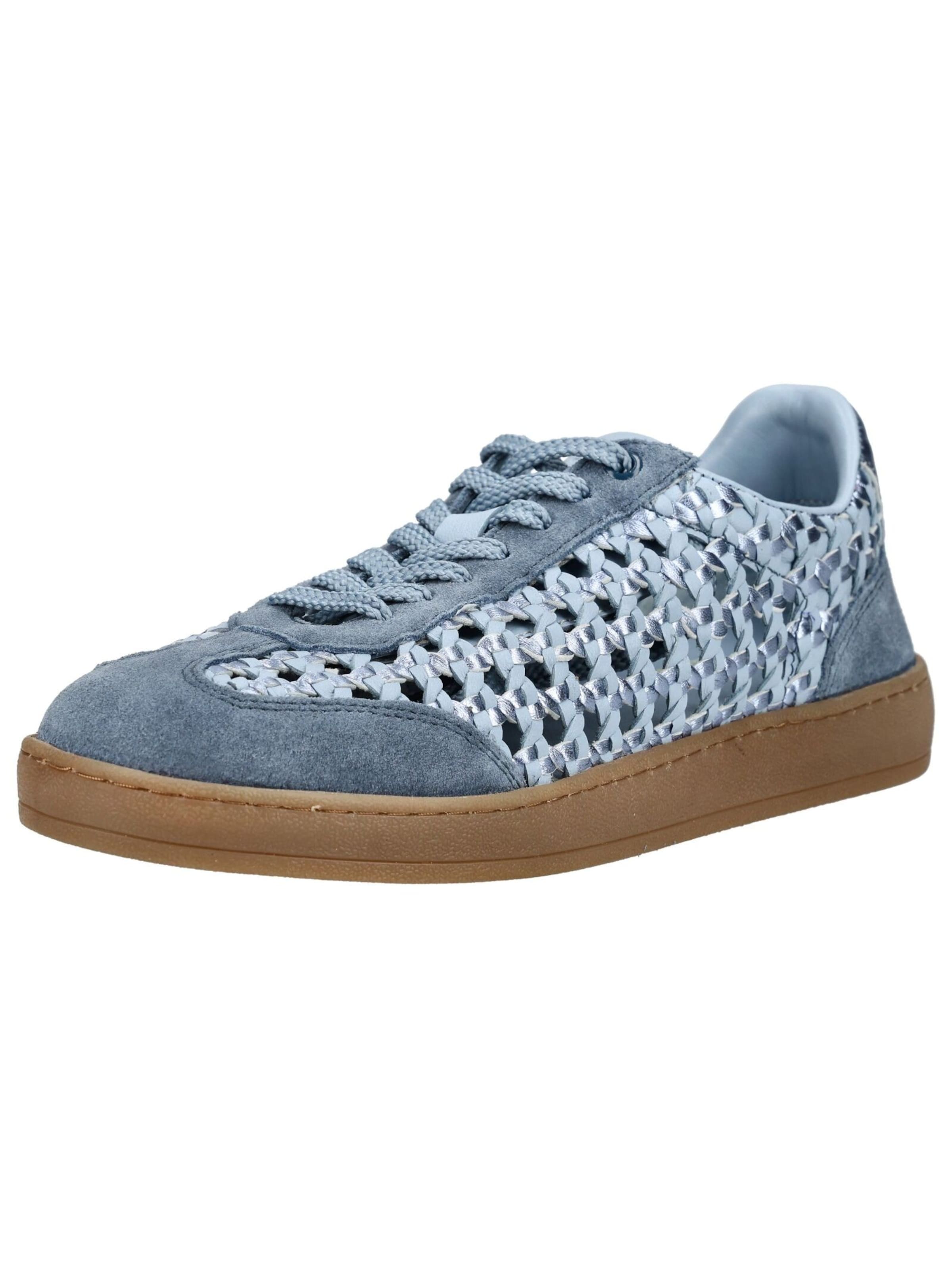 GIOSEPPO Platform trainers in Blue: front