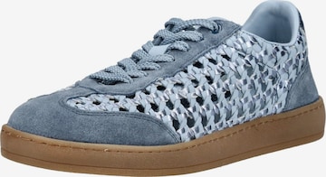 Baskets basses GIOSEPPO en bleu : devant