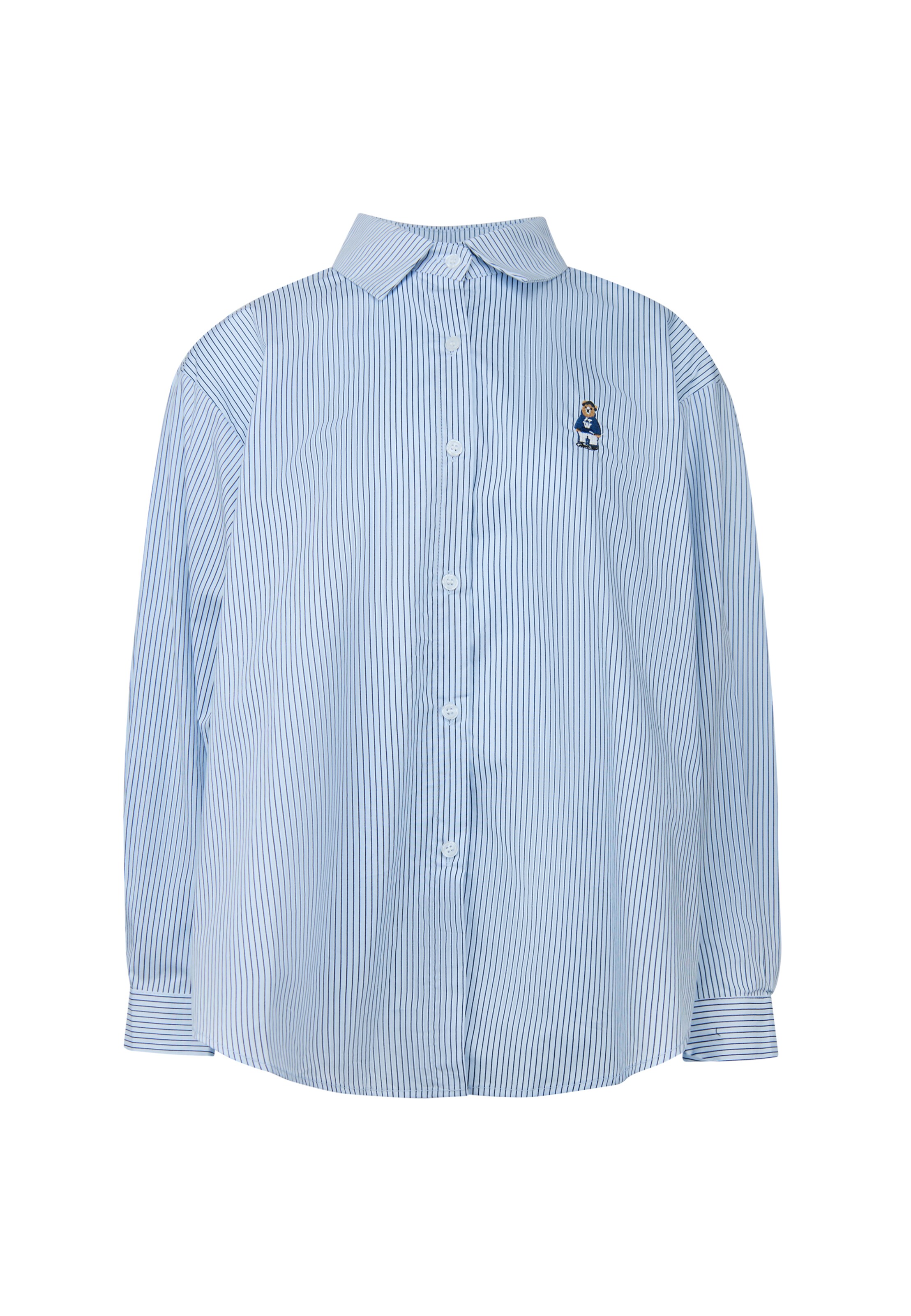 MYMO Blouse in Blue: front