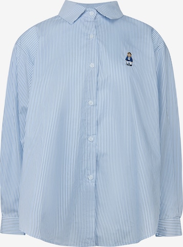 MYMO Blouse in Blue: front