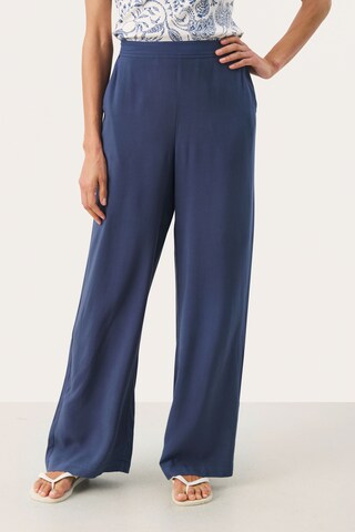 Regular Pantalon 'Pannae' Part Two en bleu : devant