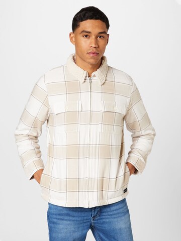 HOLLISTER Tussenjas in Beige: voorkant