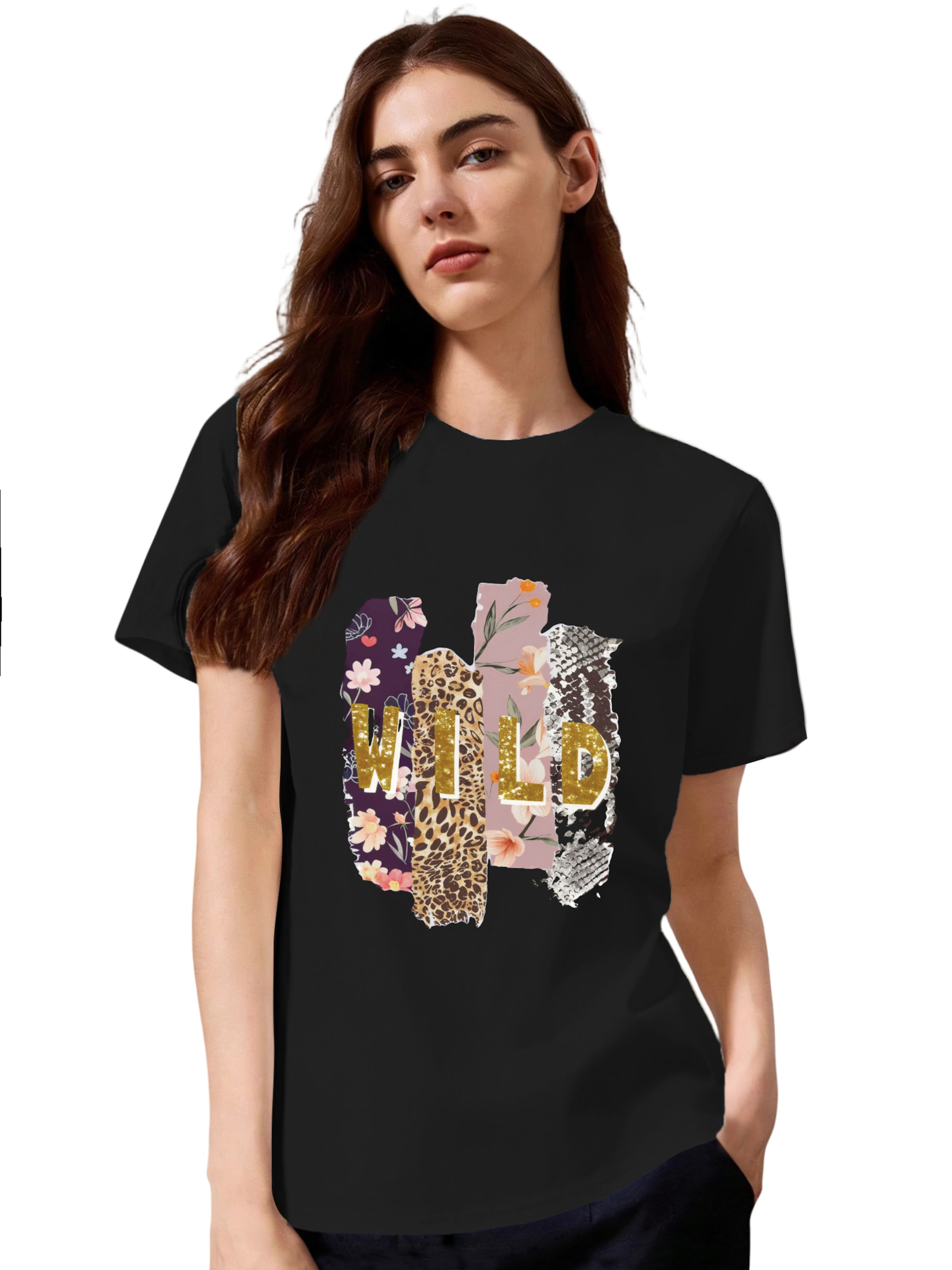 GORHEY Shirt in Zwart: voorkant