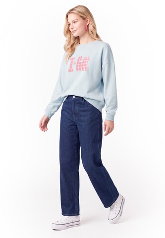 MYMO Sweatshirt in Blauw