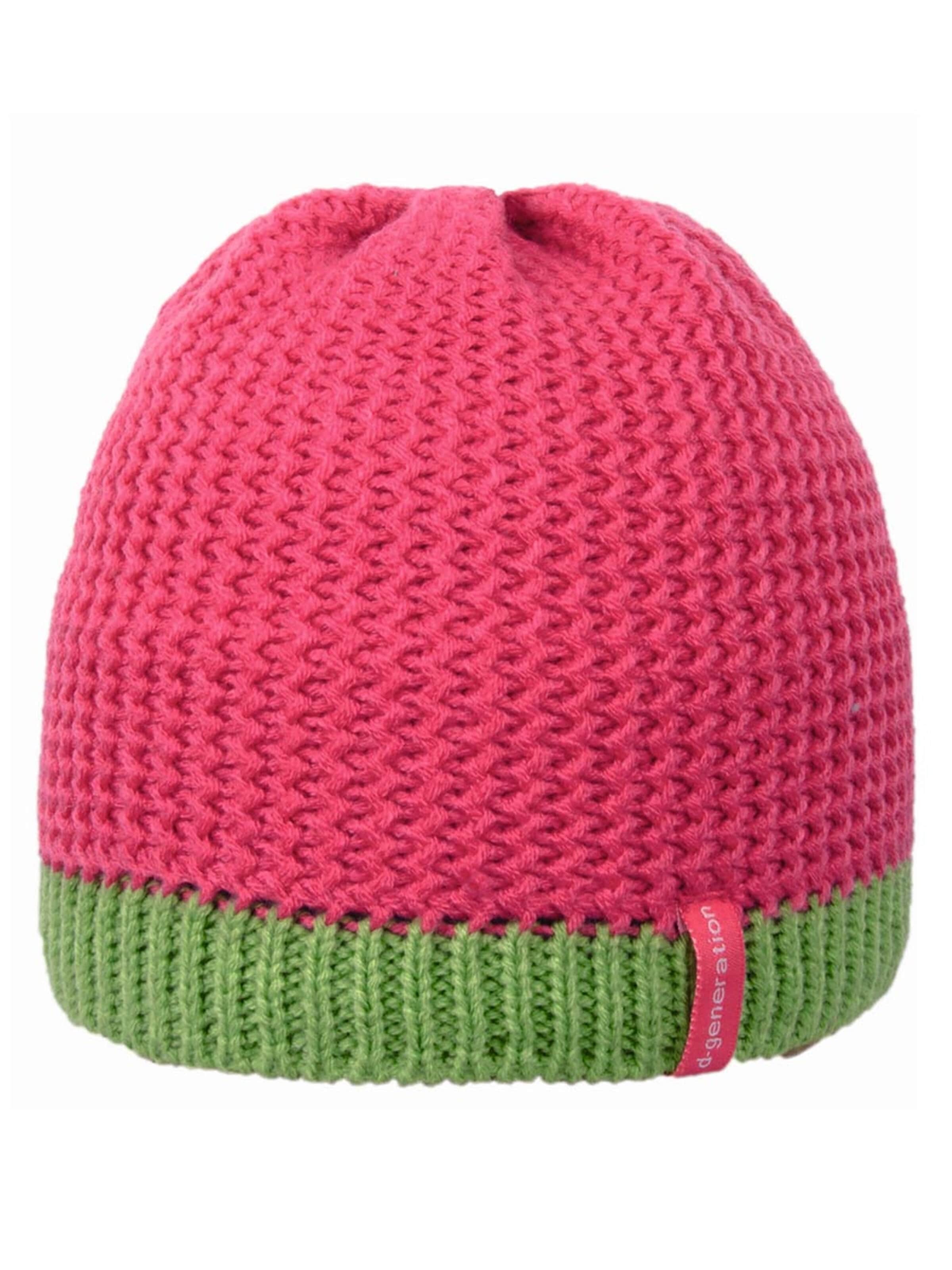 DÖLL Mütze 'Topfmütze Strick'‌‌‌‌‌‌‌‌‌ in Pink: Vorderseite