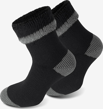 Polar Husky Socken 'Extrem Hot' in Schwarz: predná strana