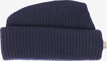 GOBI Cashmere Mössa 'Unisex Cashmere Grandpa Hat' i blå: framsida