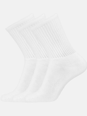 Copenhagen Bamboo Sokken in Wit: voorkant