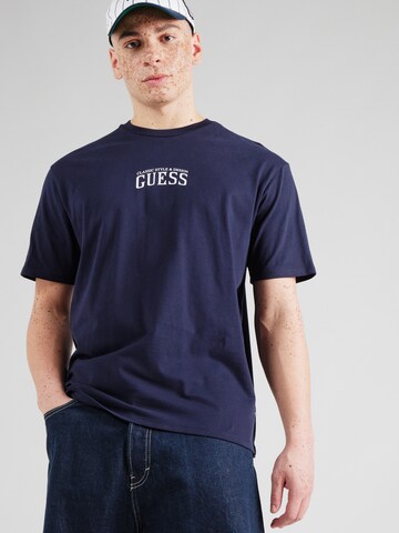 GUESS T-Shirt in Blau