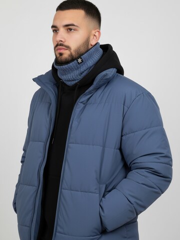 Manufaktur13 Tube Scarf 'Neckwarmer' in Blue