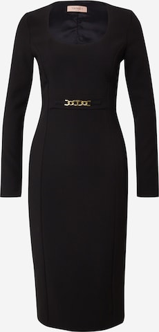 juoda Twinset Suknelė 'ABITO': priekis