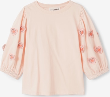 T-Shirt 'KEIRA' Desigual en rose : devant