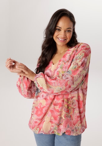 Aniston Bluse in Orange: Vorderseite