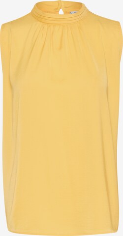 SAINT TROPEZ - Blusa 'Aileen' em amarelo: frente