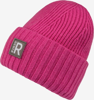 Bonnet Roeckl en rose : devant
