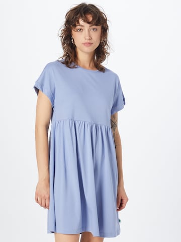 Urban Classics - Vestido 'Empire Valance' em azul: frente