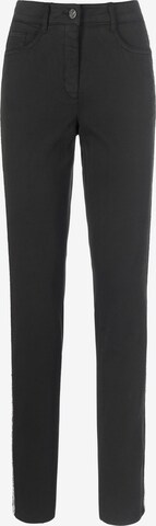 Basler Slim fit Jeans in Black: front